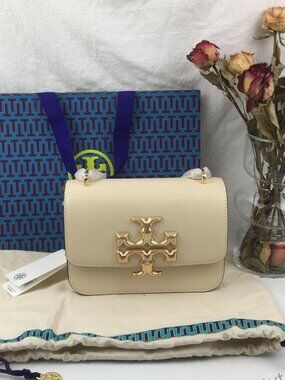 Tory Burch SMALL ELEANOR BAG New Cream NWT